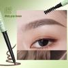 10 Color Ultra Fine Triangle Eyebrow Pencil Precise Brow Definer Long Lasting Waterproof Morandi Cool Brown Eyebow Makeup