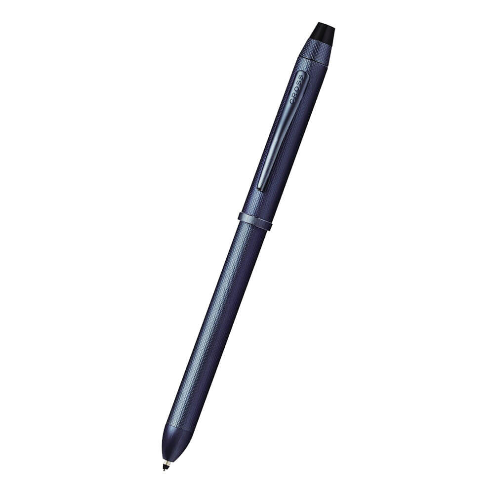 Cross Cross Tech3+ Multifunction Pen with Dark Blue PVD