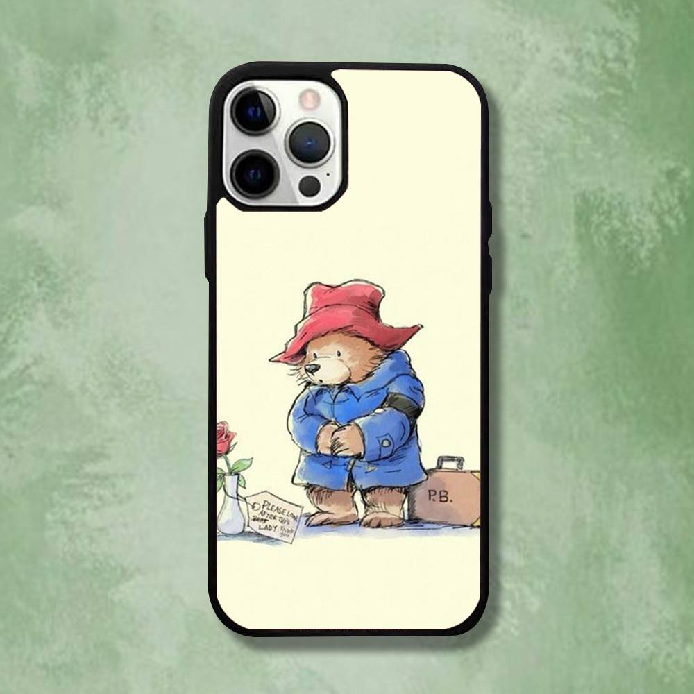 

Cartoon P-Paddington B-Bears Phone Case For iPhone 16,15,14,13,12,11,Pro,Max,Plus,Mini,SE4,E Magnetic Magsafe Wireless Charging iPhone12