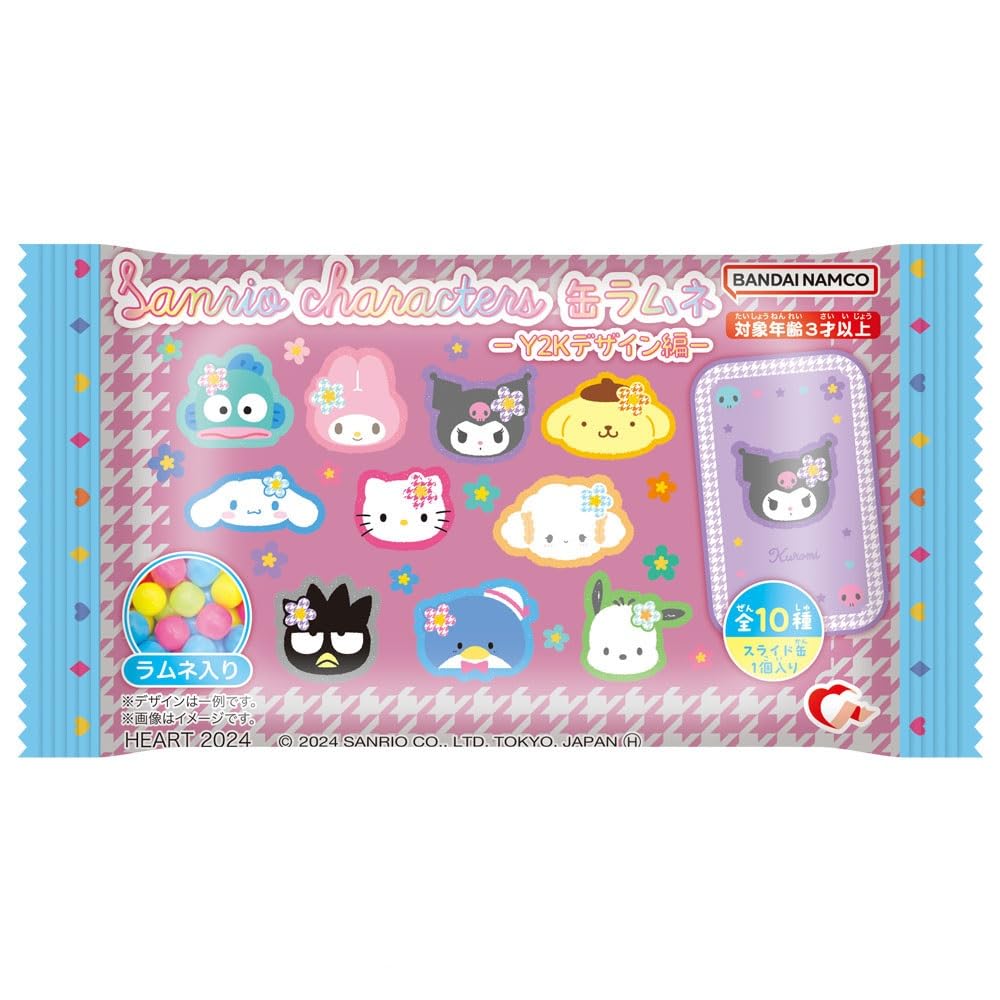 

Персонажи Sanrio Can Ramune Y2K Design Edition - 10 штук Candy ToysSoft Sweets