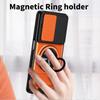 KEYSION Magnetic Phone Case for OPPO A3 A3X 5G A5i Slide Camera Protection Upright Kickstand 360 Ring Shockproof Back Cover