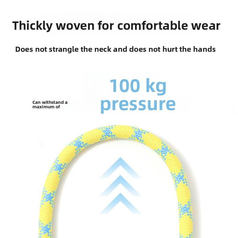 The Dog Leash Is An Integrated Adjustable Explosion-proof Dog Walking Tool. It Is A P-chain Leash for Medium and Large-sized Dogs