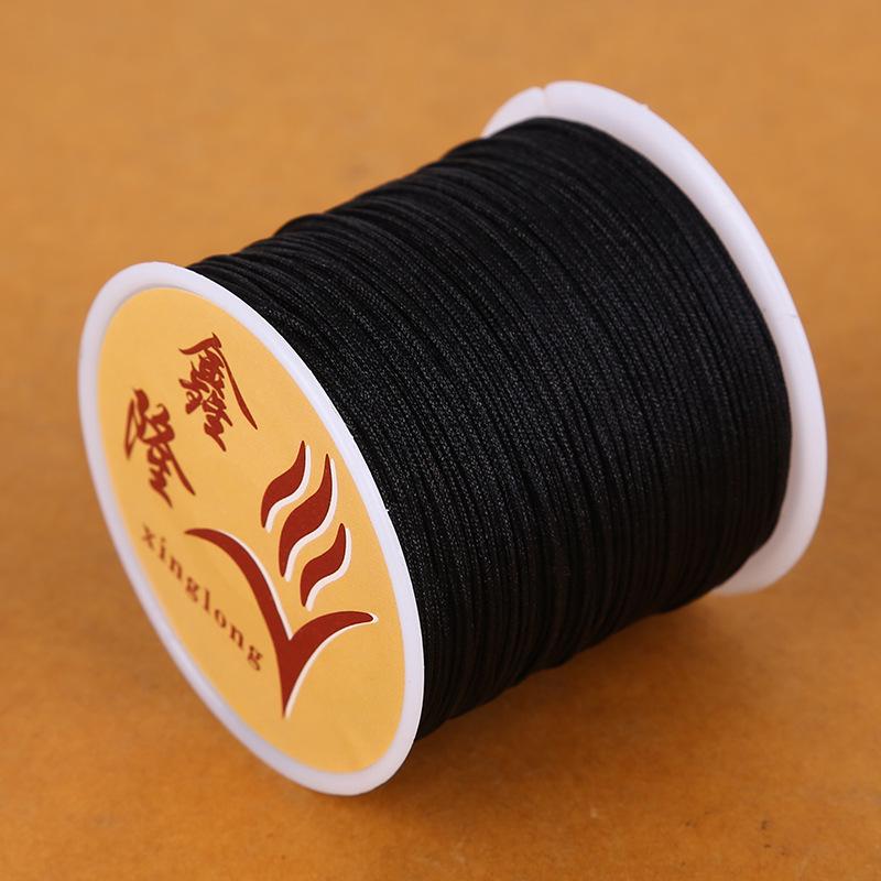 Non. 72 Fil de Jade Corde Tressée Kit de Matériel pour Bracelet et Collier DIY