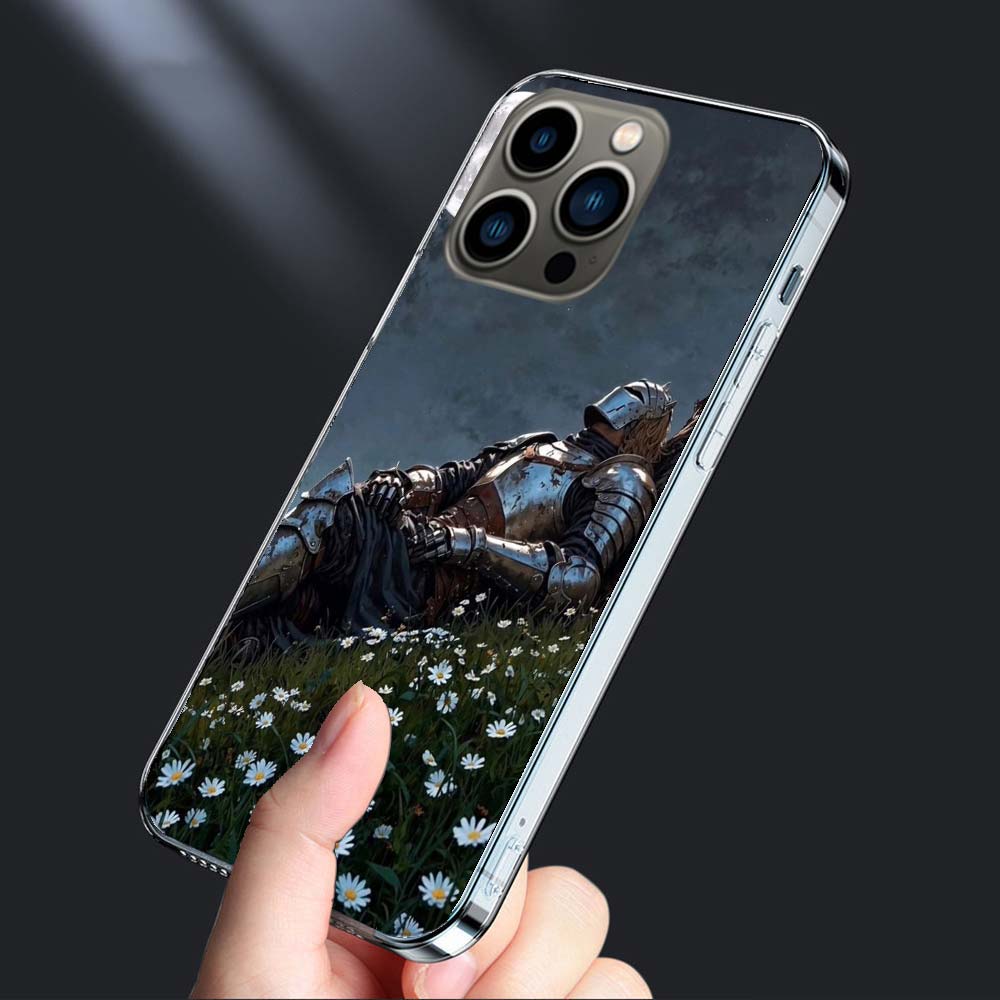 Flower Knight of the Light Phone Case For Iphone 16E 15 Pro 14 Plus 17E 16 17 Pro Max Air 11 12 13 Mini Shockproof Capa Cute
