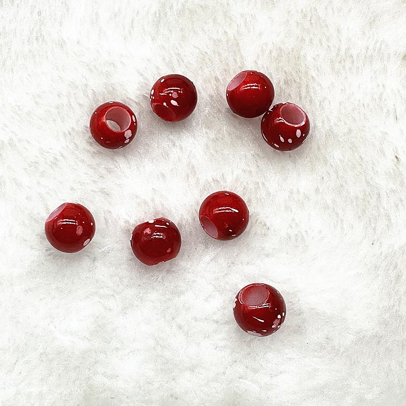 6X9/8x11mm Big Hole Acrylic Beads Spacer Loose Beads for Jewelry Making DIY Handmade Bracelet Accessories