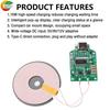 DC 5V 15W High-Power Wireless Charging Module Transmitter Features Pop-up Notification Display, Compact Car Mount