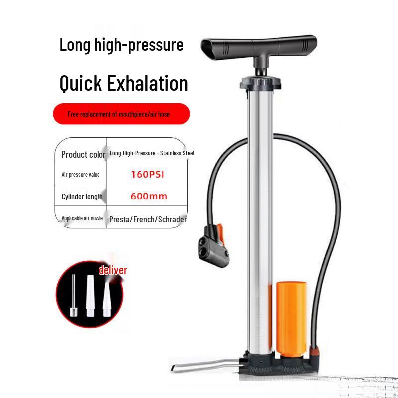 High-Pressure Universal Electric Pump for Bicycles, Motorcycles, Cars & Basketballs