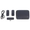2pcs Wireless Lavalier Microphone with Charging Case Clip On Lapel Microphone Wireless for Video Recording Vlogging
