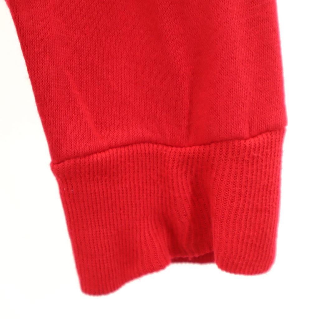 HEAD START 80s Vintage Long Sleeve Zip Hoodie L Red Men's Used