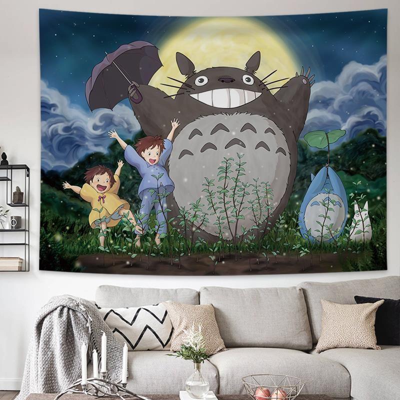 Tapestry by Totoro Miyazaki Hayao 75x100