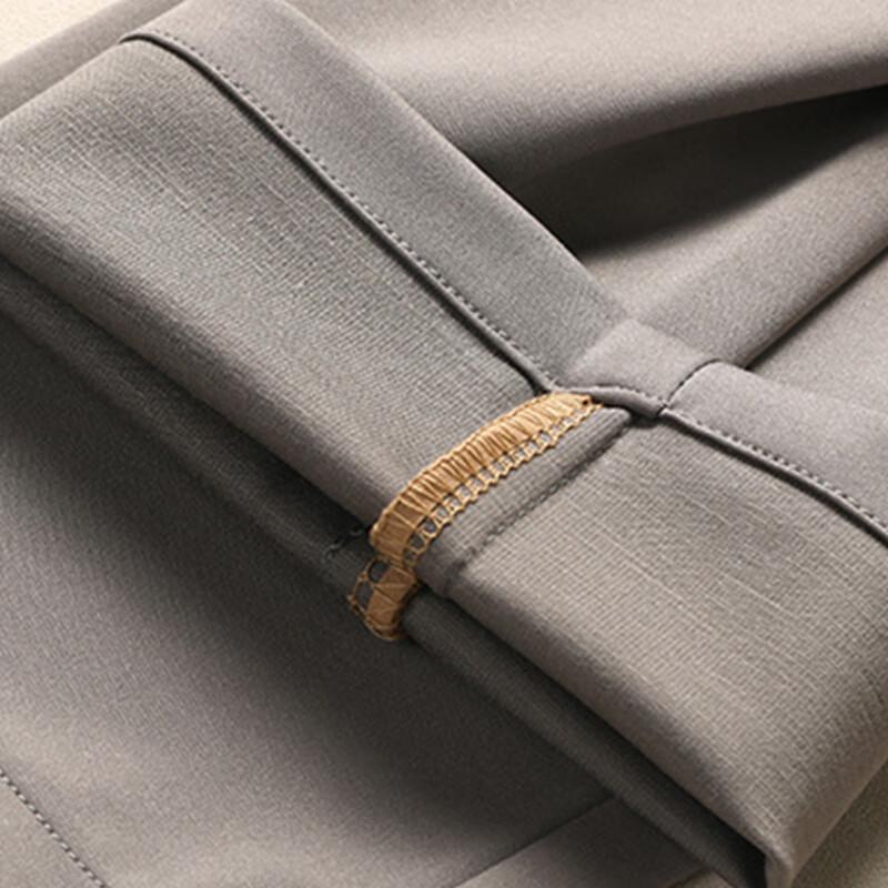 TUCANO Men's Wrinkle-Free Business Casual Straight-Leg Pants