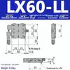 RSRDDYLGX LX60-LL Platine Micromètre Optique de Précision Manuelle