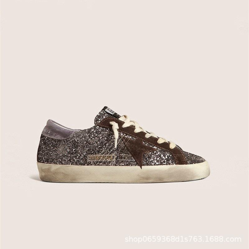 Chaussures décontractées pour hommes et femmes étoiles petites chaussures sales nouvelles polyvalentes chaussures de skate chaussures sales cuir de vachette chaussures blanches