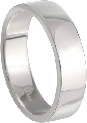 Gin Nr. 5 mm Breite schlicht flach Silber 925 Ring Ring einfacher Ring [Shinjuku Kura] Nr.. 7-29 (Nein. 23) Herren Herren