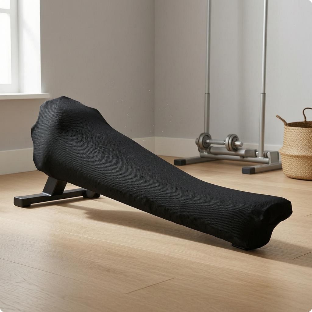 Stretch Rowing Machine Cover Elastic Slip-On Rowing Machine Cover Fitness Gear Drawstring Hem Stitched Seams For Storage