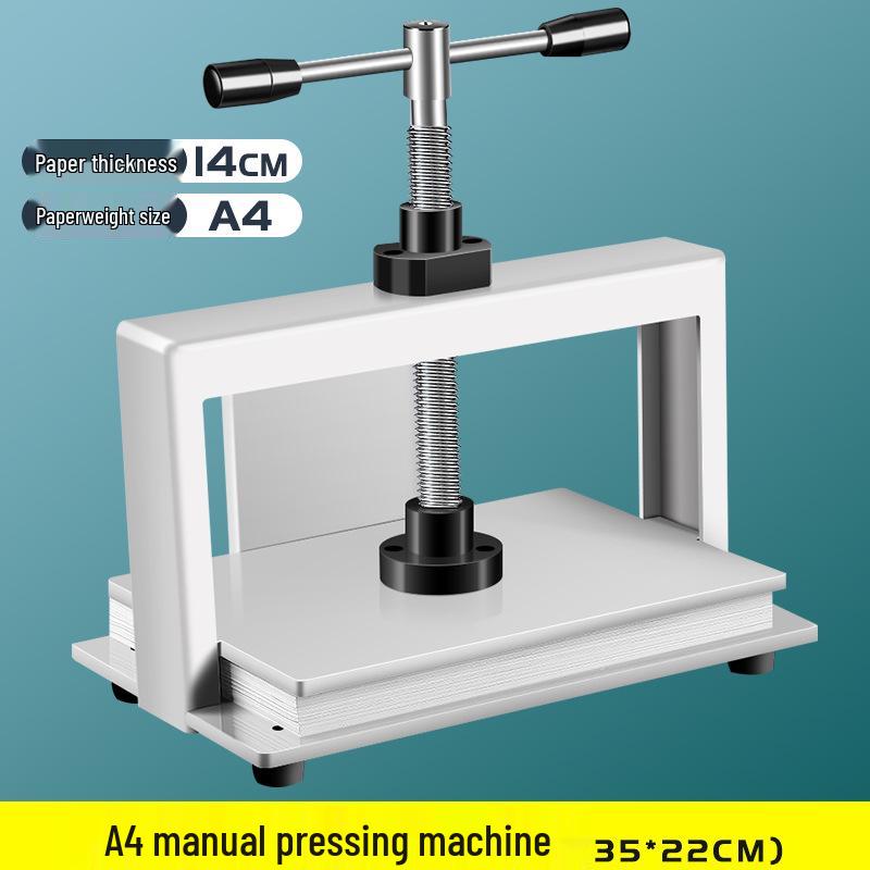 A4/A3 Manual Paper Flattening & Binding Machine