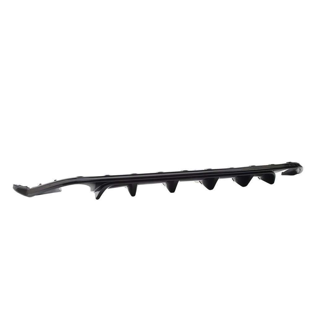 Gloss Black TCR Rear Bumper Diffuser Valance Sporty Style For MK7 Pre‑Facelift 2013 to 2016