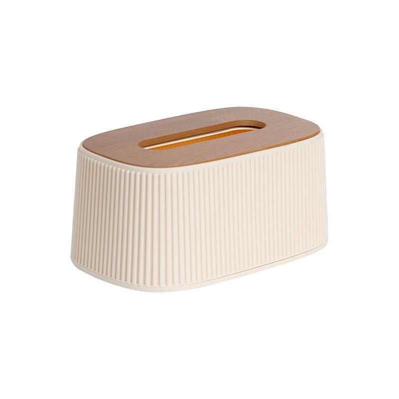 Spring-Loaded Nordic Creative Desktop Tissue and Napkin Holder