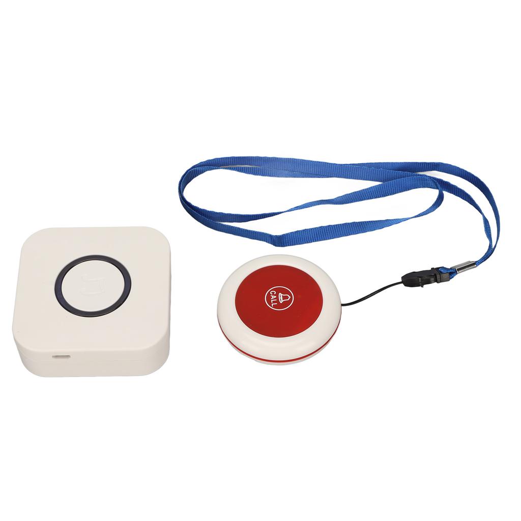 Caregiver Pager Wireless Nurse Call System Alert Button Long Distant for Home Hospital