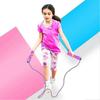 Children's Skipping Rope with Counter, Adjustable Skipping Rope (purple with Pink)