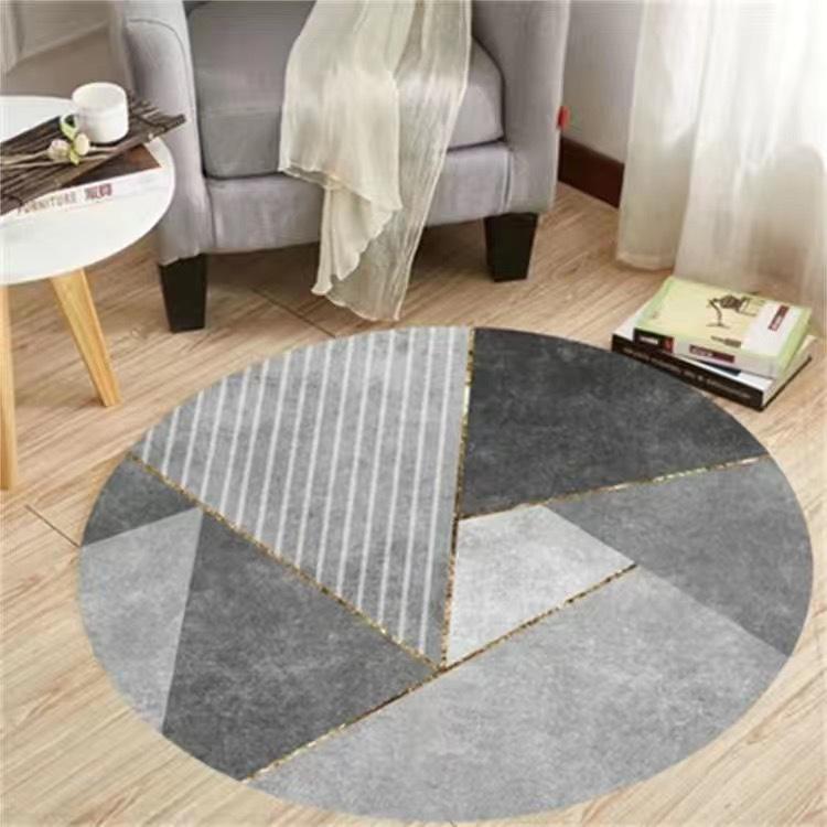 

Скандинавский круглый ковер Ковер для гостиной под журнальный столик Большой коврик на пол в комнате diameter 140 cm