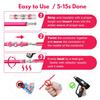 100PCS Heat Shrinkable Wire Connectors SST Waterproof Sleeve AWG26-10 Butt Electrical Splice Tinned Solder Seal Terminal