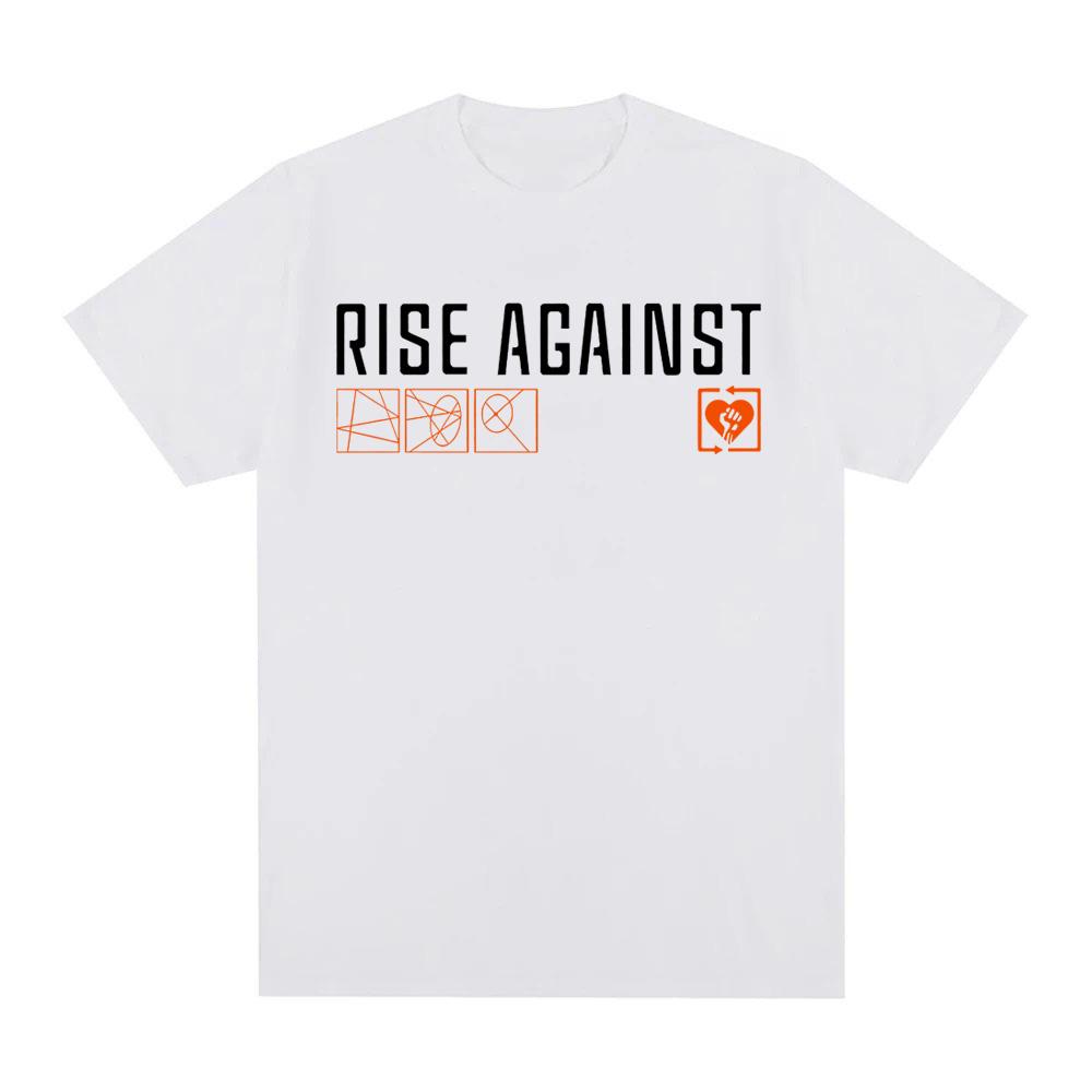 Rise Against Ricochet 2025 New Summer T-shirt Double Sided Printing Grunge Tee-shirt Pop Fashion Tshirt Gothic Clothes