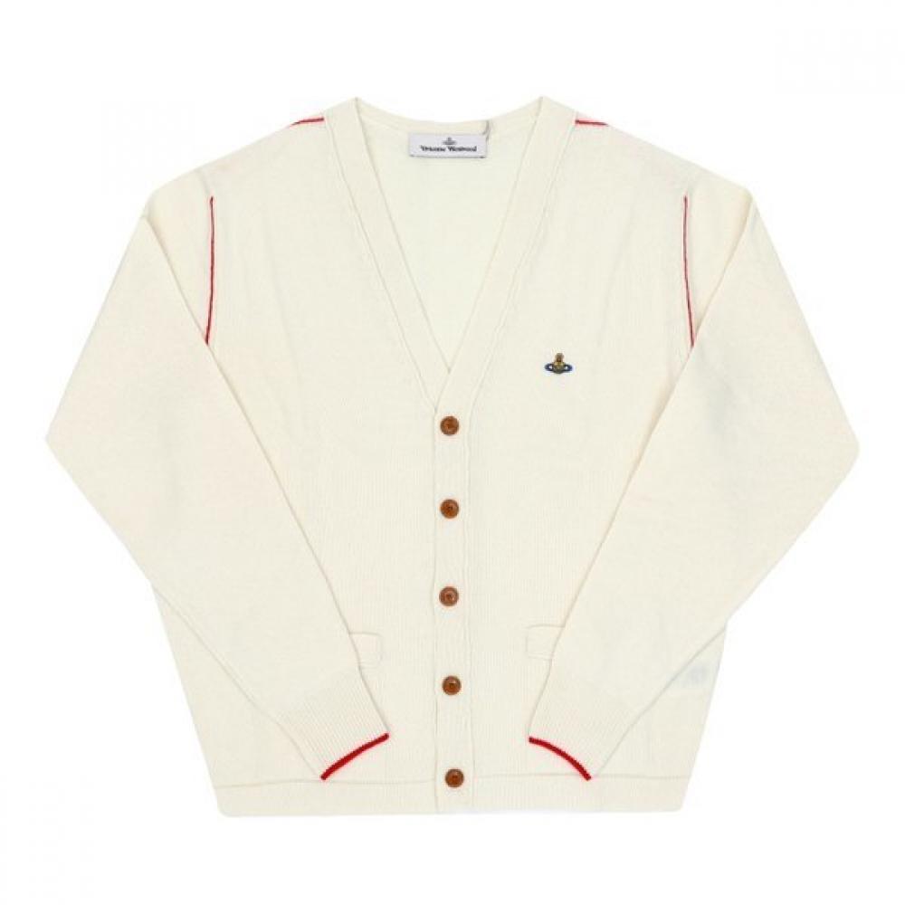 

Vivienne Westwood Cashmere Men Cardigan Alex Orb Logo 27010014 Y0018 A408 (XL)