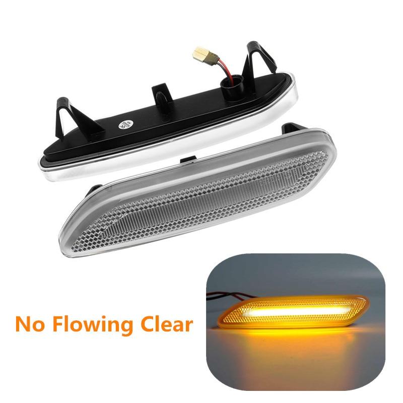 2 Stücke Normale/Dynamische Blinker LED Seitenmarkierungsleuchte 12V Seitenblinkerleuchte Panelleuchte Für BMW Mini Cooper R60 R61
