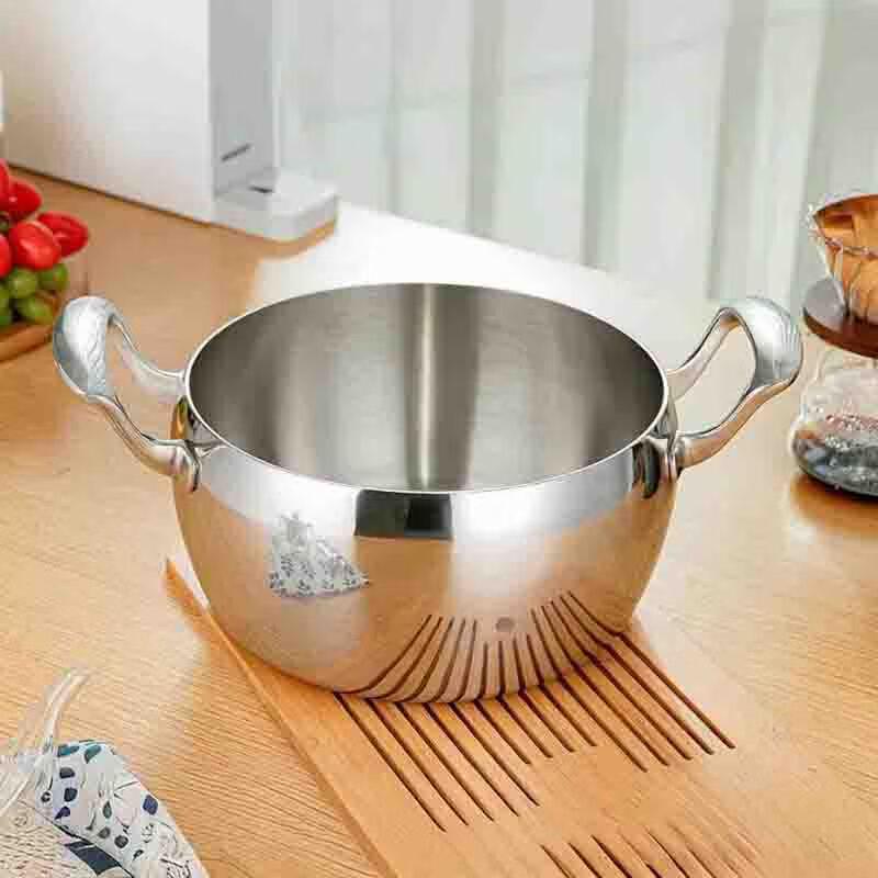 KATA Stainless Steel Non-Coated Apple Soup Pot