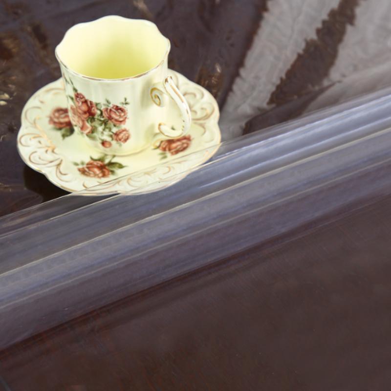 Față de masă PVC Transparentă Clară Protector de Masă din Plastic Sticlă Moale Impermeabilă Rezistentă la Ulei pentru Față de Masă de Dining Dantelă Prosop Decor Acasă