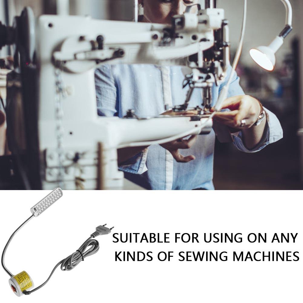 LED Light Work For Sewing Machine Adjustable Magnetic Base Lamp Part