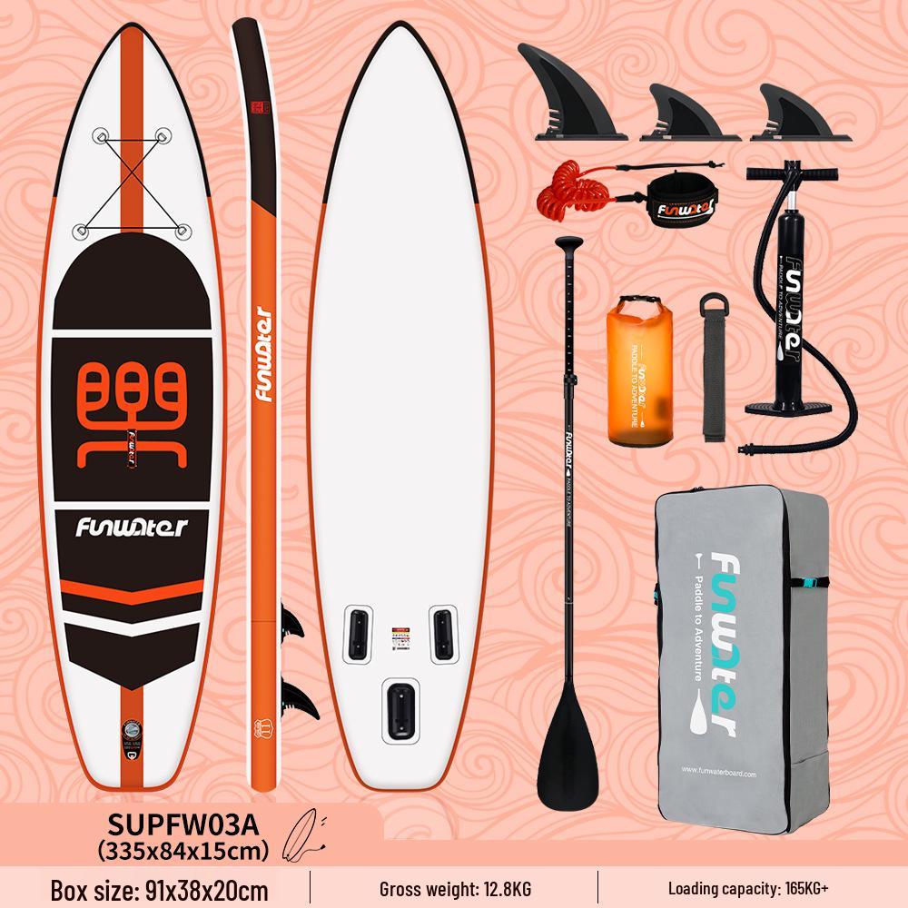 New Inflatable Paddleboard - Professional SUP Stand-Up Surfboard, Available as Single Purchase