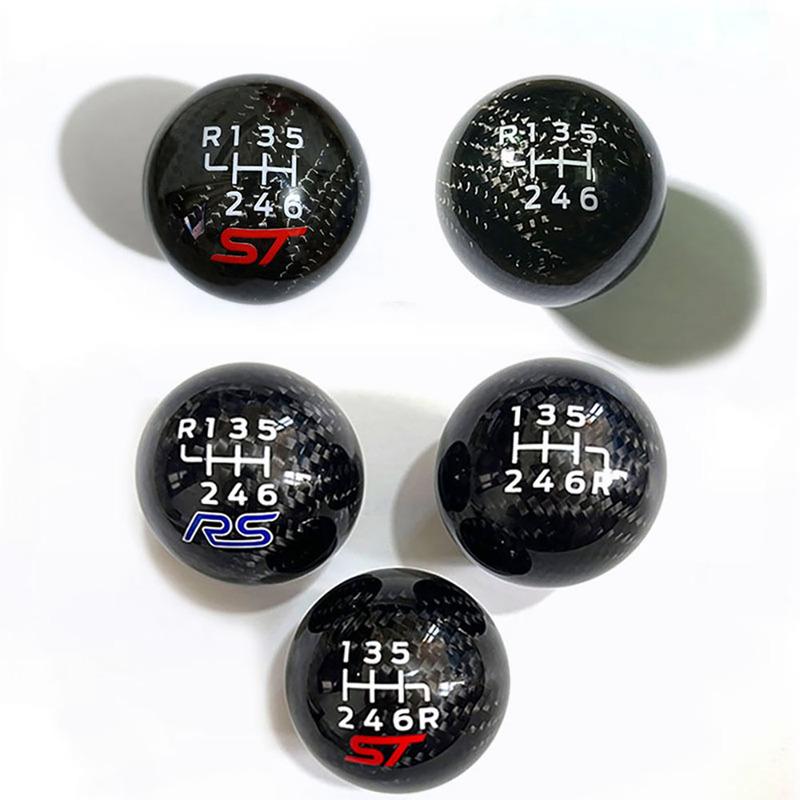 Nuova Vera Fibra di Carbonio Per Ford Focus ST RS Fiesta ST Pomello Cambio 6 Marce ST RS Sfera Cambio