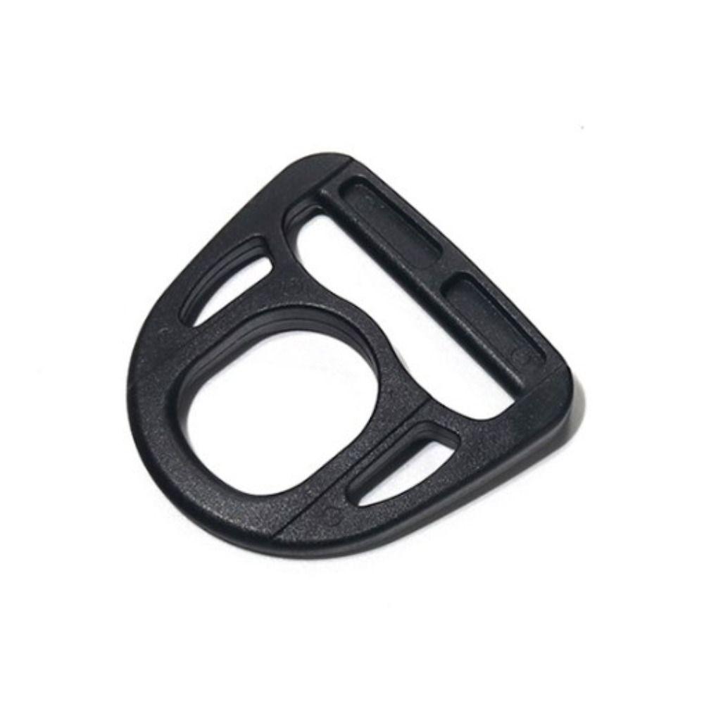 10pcs Black Durable Rope Adjustment Buckle 12~50mm Strap Webbing Buckle Luggage Accessories