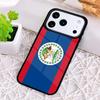 Belize Flag Phone Case for iPhone 17 Air 16 15 11 12 14 13 Pro Max Shockproof Cover
