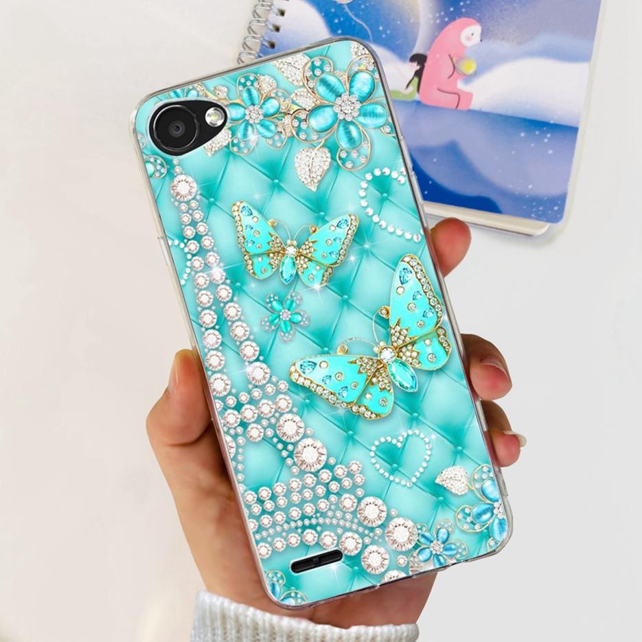 For LG Q6 Case M700 M703 Cute Painted Cover Soft Silicone Phone Case For LG Q6 Q6+ LGQ6 Back Cover Bumper For LG Q6 5.5'' Fundas