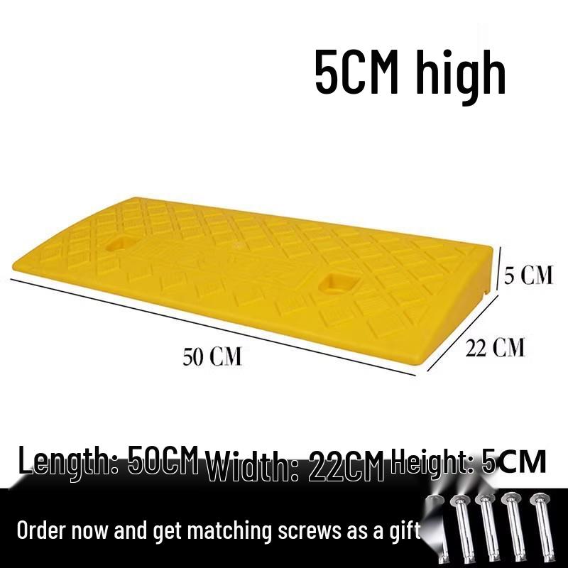 Uphill Slope Mat, Barrier-Free Ramp, Plastic Ladder, Speed Bump, Intersection Aid