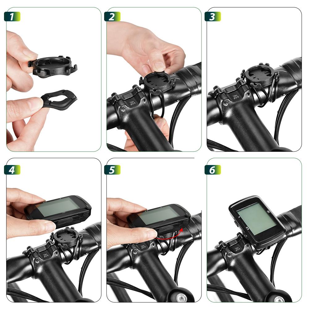 NEWBOLER Ciclocomputador Inalámbrico GPS Velocímetro de Bicicleta MTB Bicicleta de Carretera Impermeable Recargable por USB Accesorios para Bicicleta