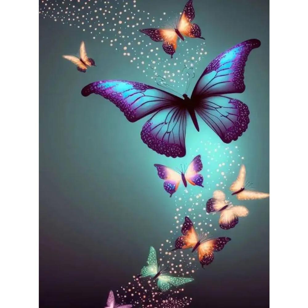 DIY Plná kulatá diamantová malba Křížková výšivka 3D roztomilé kotě zvířecí scéna Malá květina domácí dekorativní umění diamantová malba 5d diamantová umělecká malba