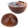 7 Key Tuneable Coconut Shell Mbira Portable Finger Thumb Piano Musical Instrument