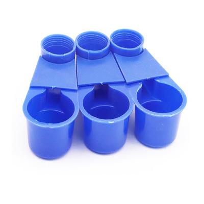 10 Stück Popflasche Gießbecher für Vögel, Hühner, Tauben & mehr