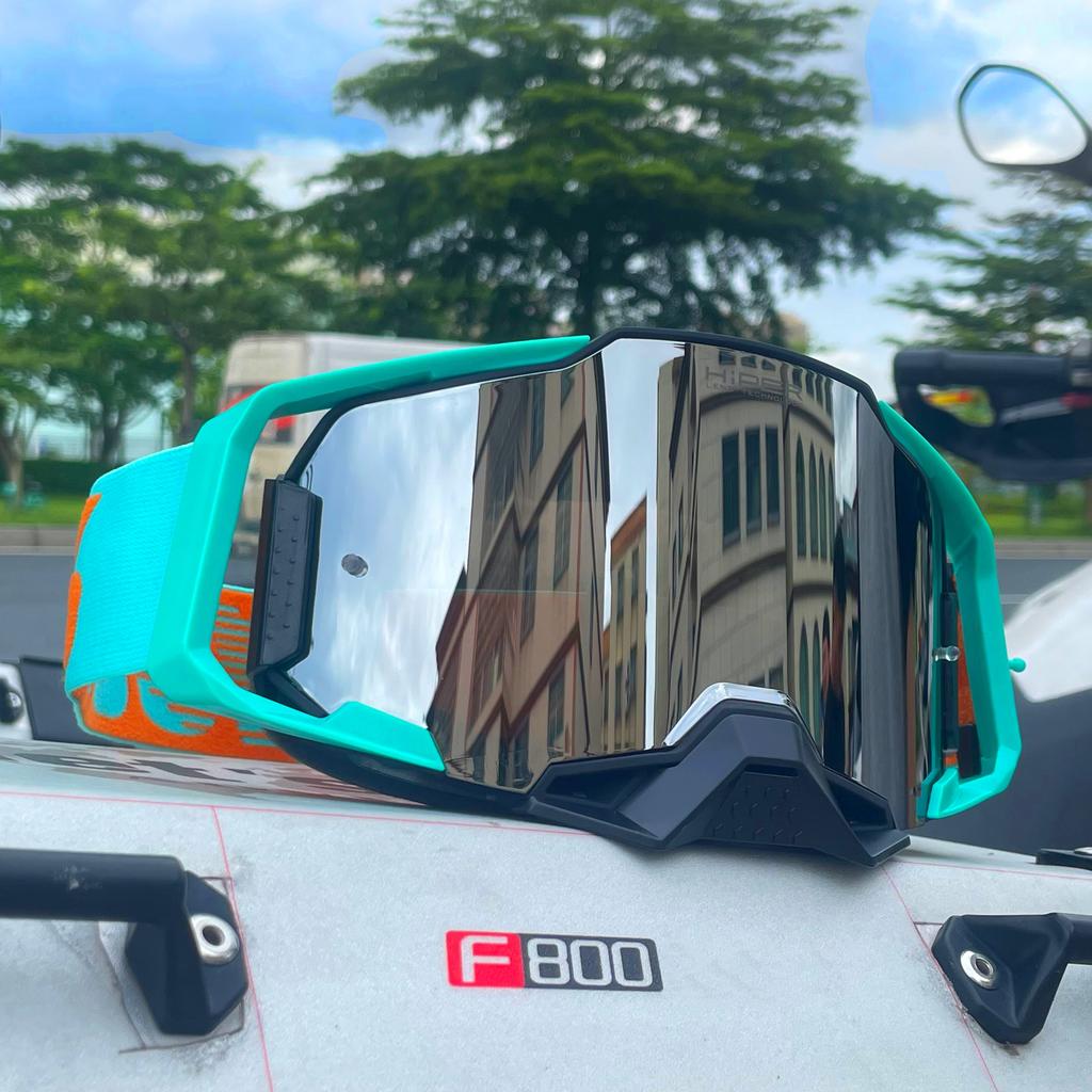 Quick replacement lens motorcycle goggles,anti fog lenses-off-road motorcycle ATV MX riding glasses,compatible with all helmets
