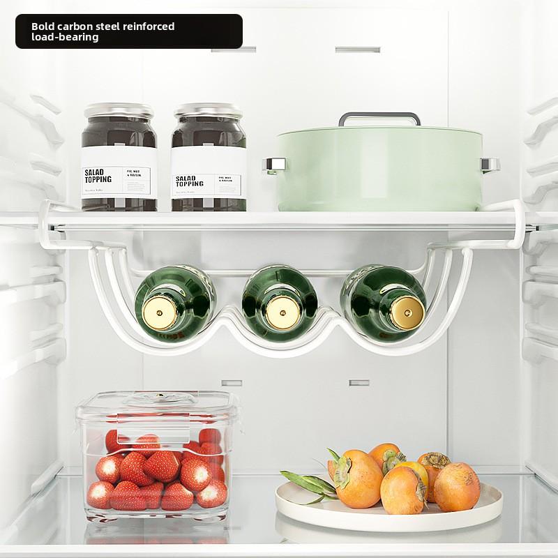 Creative Wrought Iron Daily Household Kitchen Supplies Storage Hanger Refrigerator Storage Rack Beer Rack