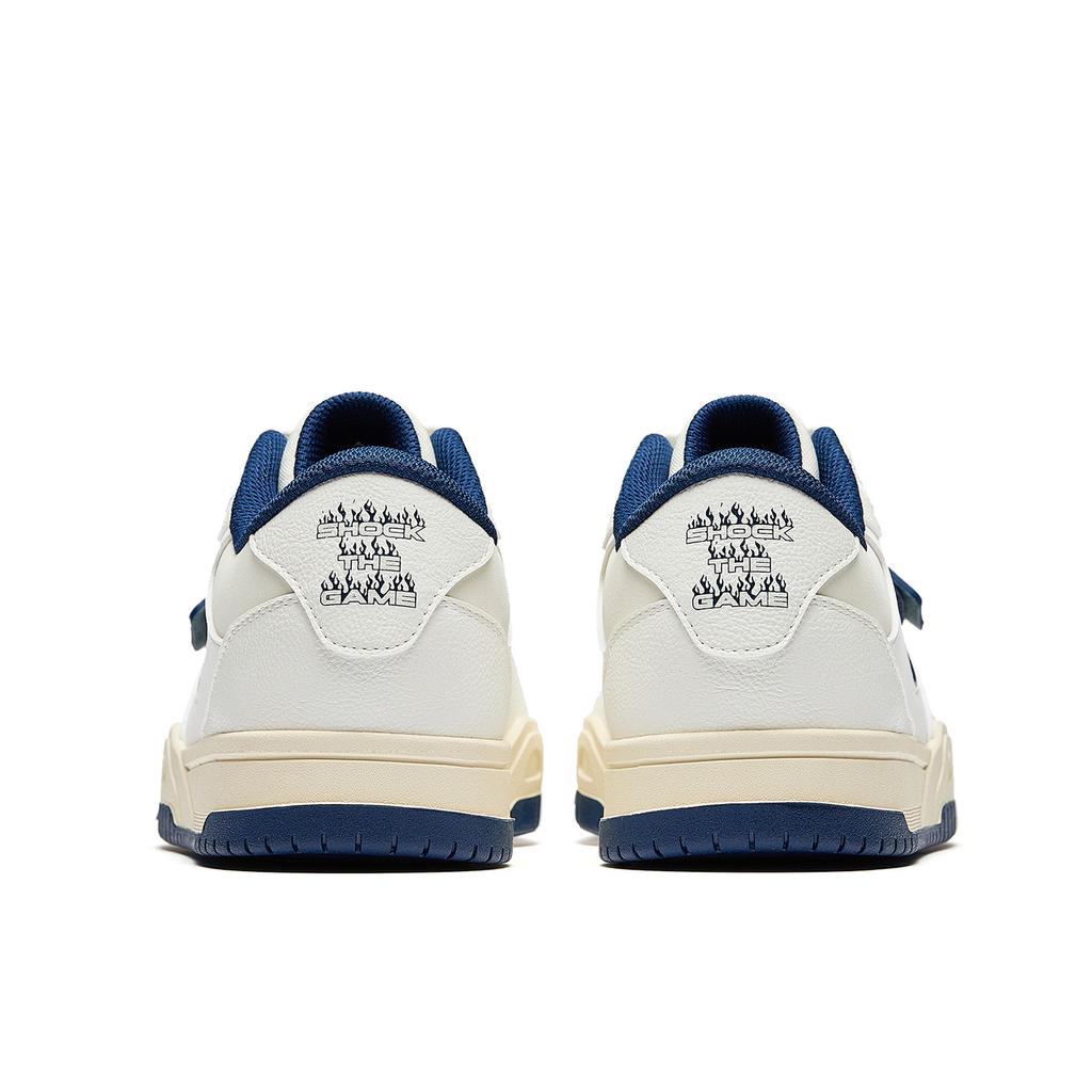 Anta Stg 2.0 Navy Blue Retro Culture Non-Slip Wear-Resistant Increased Height Low-Top Basketball Shoes Men sneaker Dark-Blue White 912611801S-5