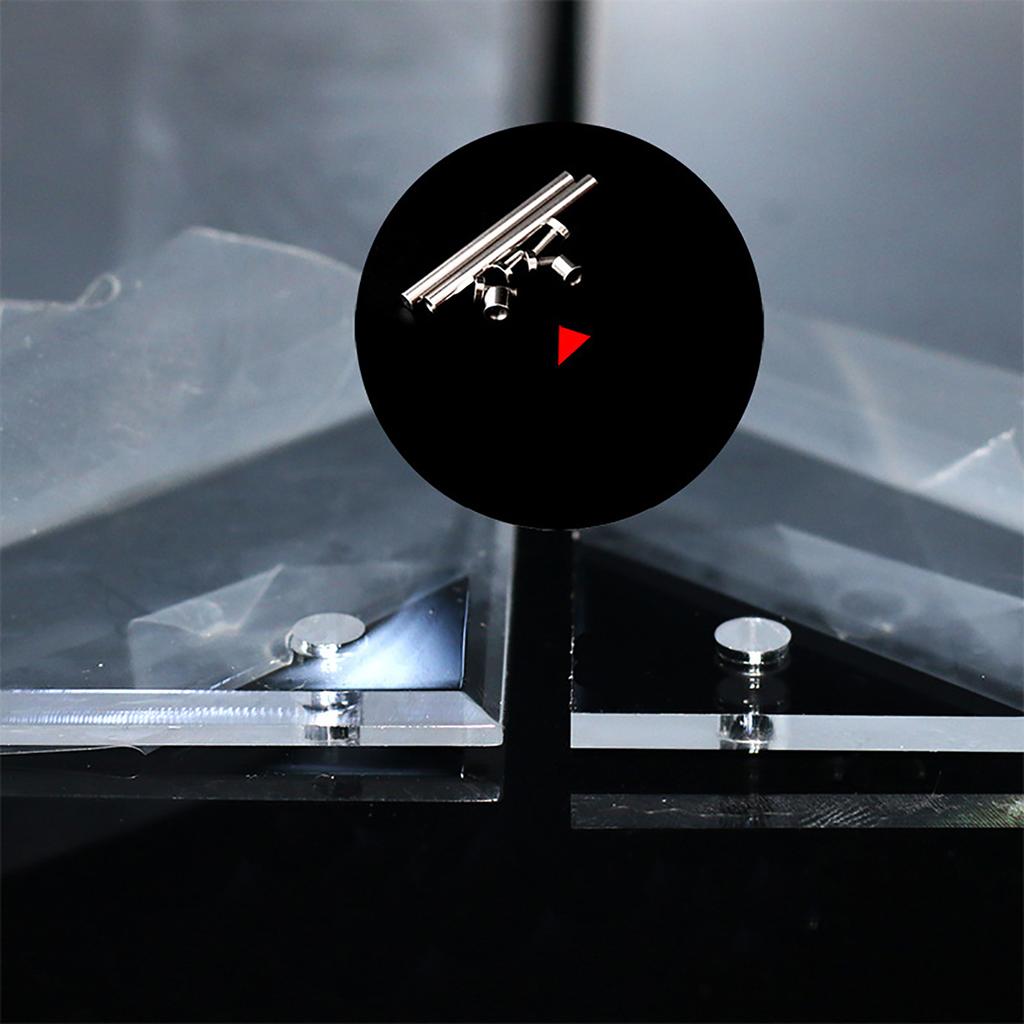 Przezroczysta ramka na zdjęcia Akrylowa ramka na zdjęcia do wyświetlania certyfikatów i zdjęć z metalowym stojakiem