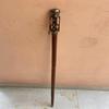 Brass Steampunk Collectible Walking Stick Cane With Model Working Steam Engine