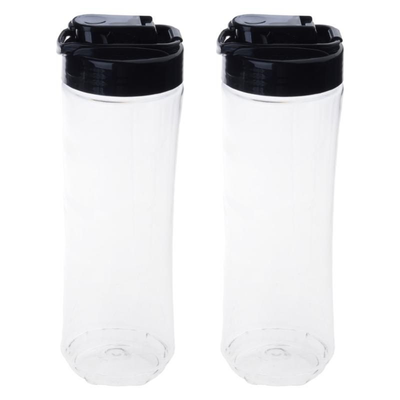 Balenie 2 plastových odšťavovacích pohárov, mixéra, odšťavovača, súčiastky, praktické plastové odšťavovače pre Oster BLSTPB BLSTP2 1