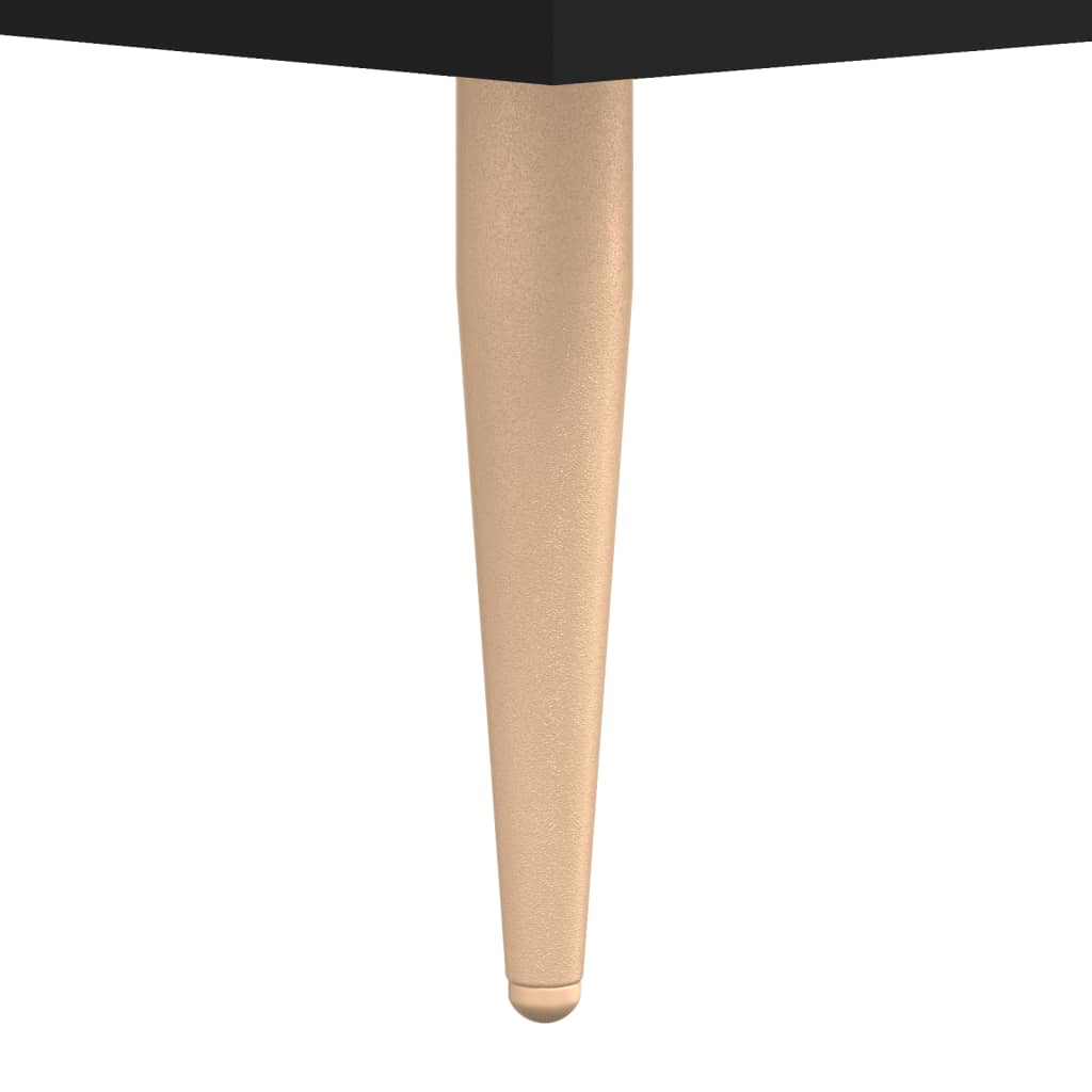 Coffee Table, Black, 90x50x40 Cm, Wood-based Material