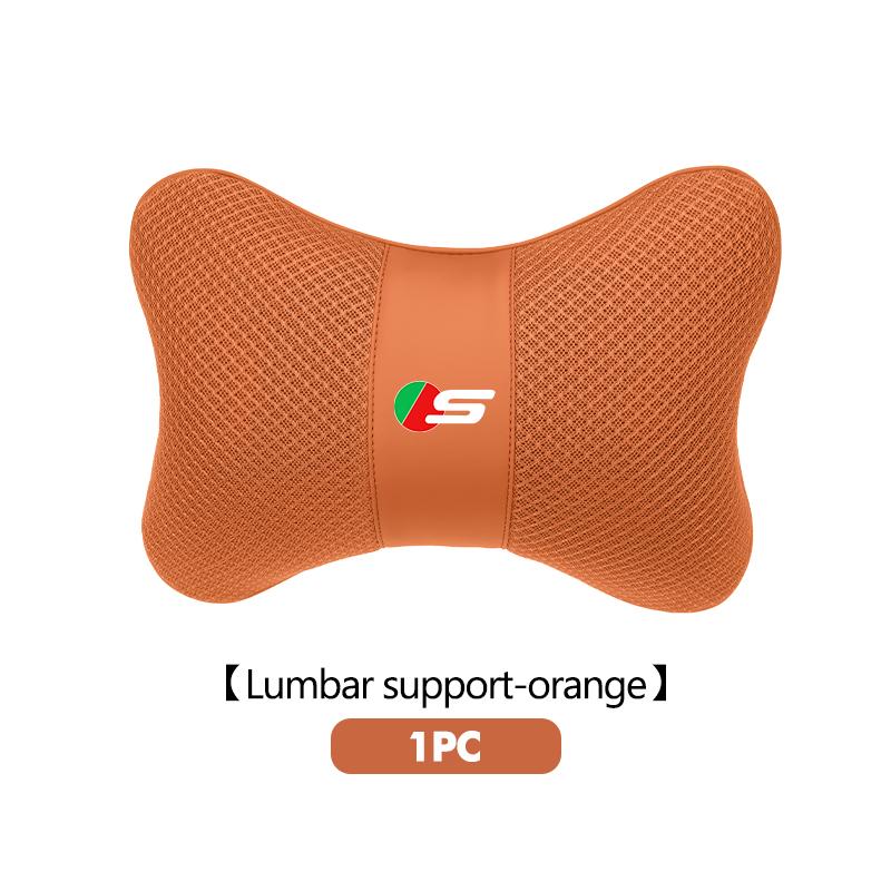 For Jaguar Car Seat Cover Breathable Headrest Neck Pillow Support Protection Cushion XF XJ XE XK S-Type F-Type X-Type F-Pace
